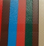 Embossed aluminium coil